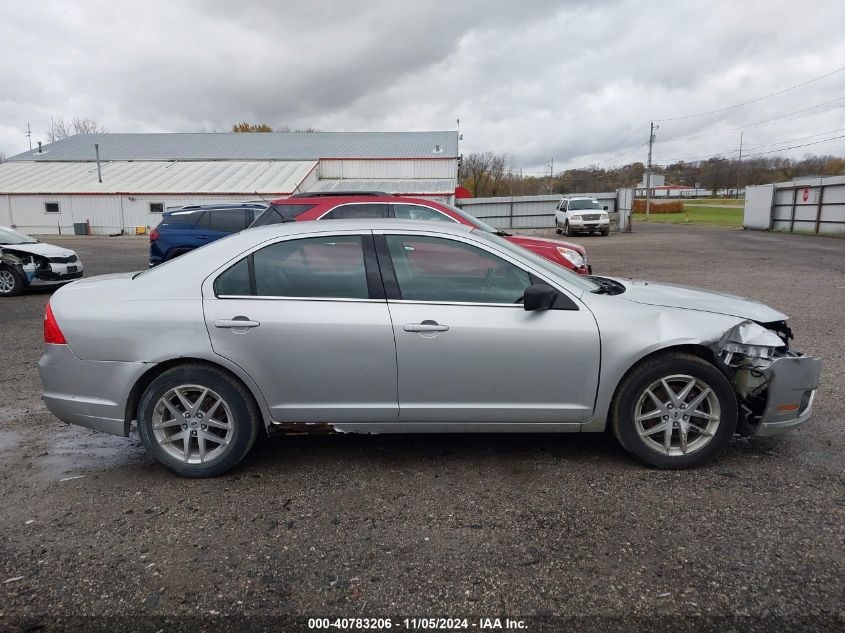 2010 Ford Fusion Sel VIN: 3FAHP0JG1AR389832 Lot: 40783206