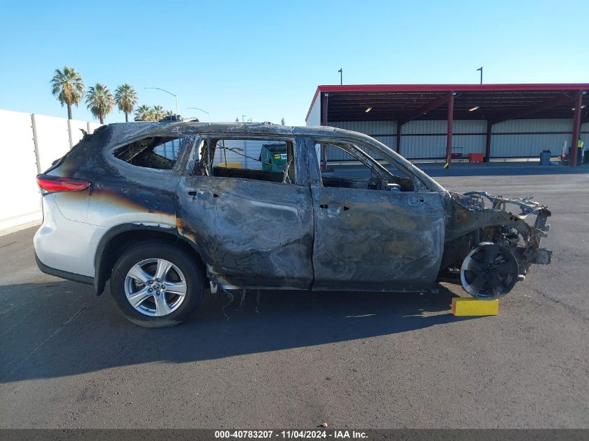 2022 Toyota Highlander Le VIN: 5TDZZRAH8NS541615 Lot: 40783207