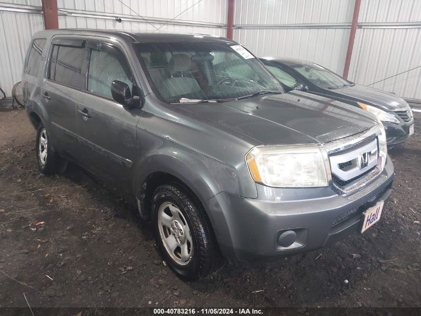 2011 Honda Pilot Lx VIN: 5FNYF3H20BB016700 Lot: 40783216