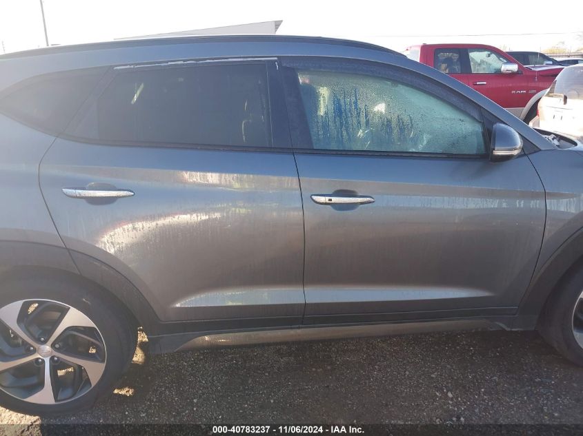 2016 Hyundai Tucson Limited VIN: KM8J33A28GU059132 Lot: 40783237