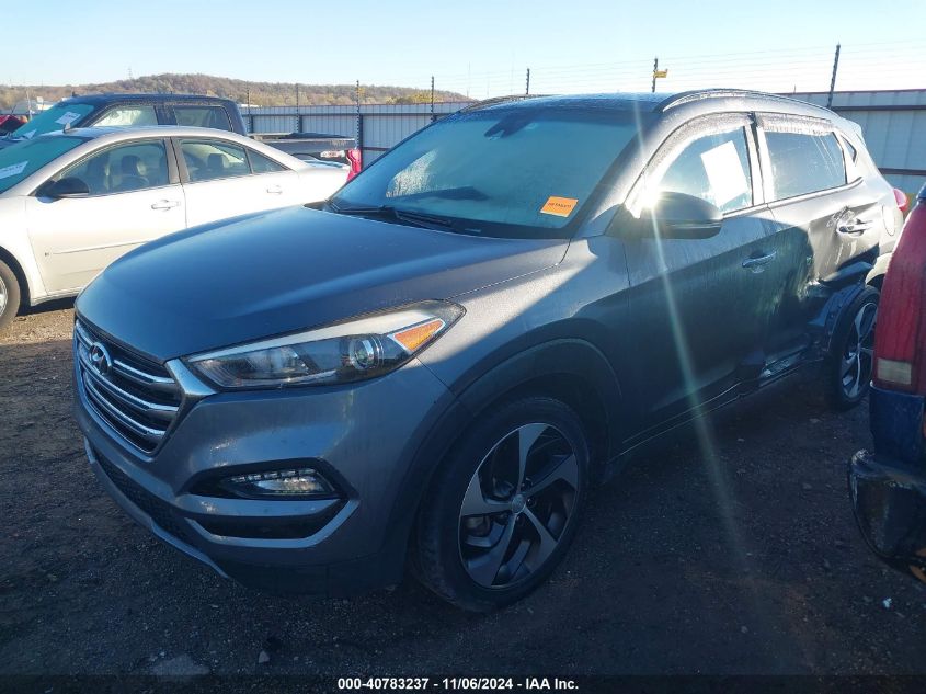 VIN KM8J33A28GU059132 2016 Hyundai Tucson, Limited no.2