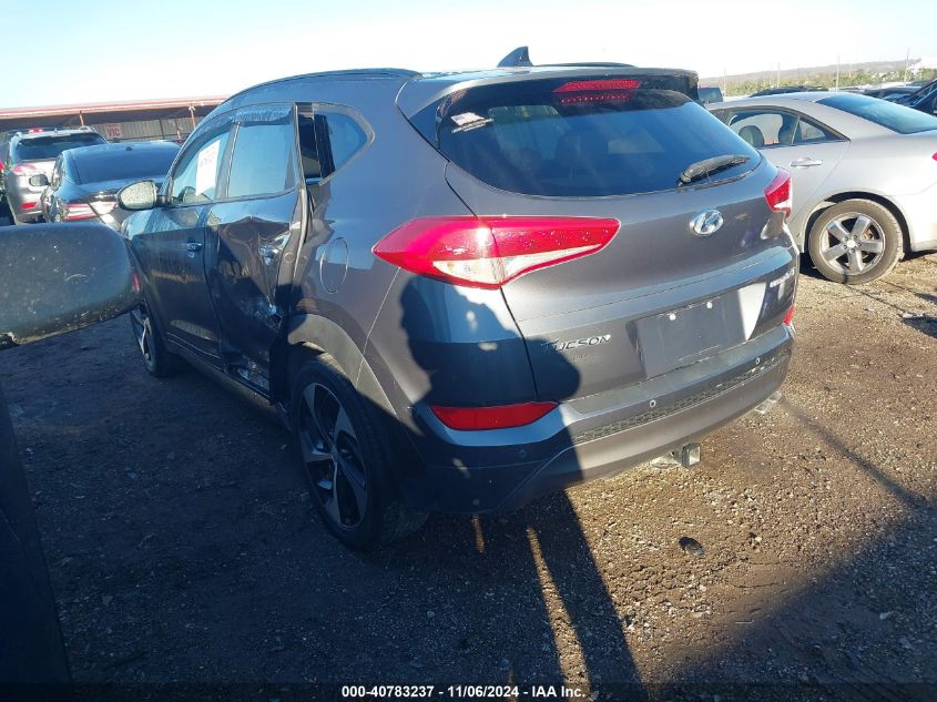 VIN KM8J33A28GU059132 2016 Hyundai Tucson, Limited no.3