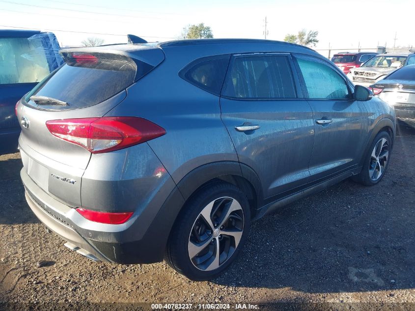 VIN KM8J33A28GU059132 2016 Hyundai Tucson, Limited no.4