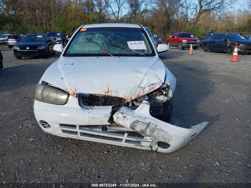 2001 Hyundai Elantra Gls VIN: KMHDN45D41U127183 Lot: 40783249