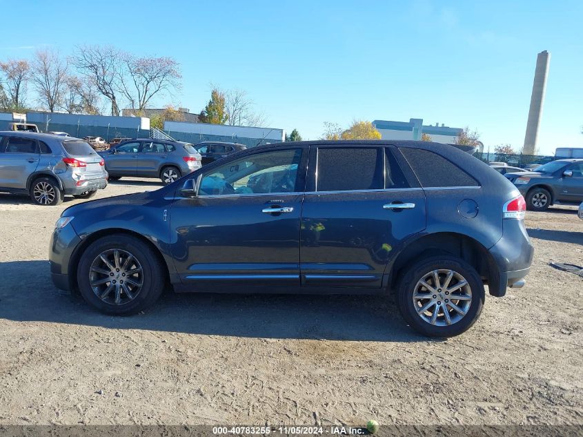 2013 Lincoln Mkx VIN: 2LMDJ8JK2DBL15254 Lot: 40783255