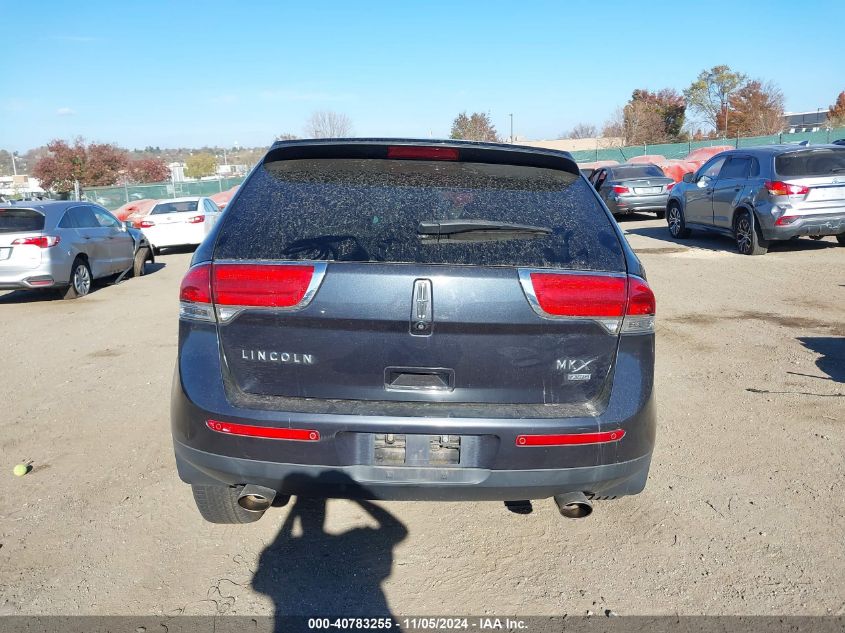 2013 Lincoln Mkx VIN: 2LMDJ8JK2DBL15254 Lot: 40783255