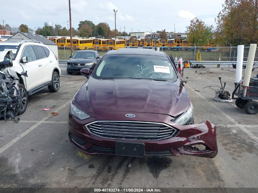 2018 Ford Fusion Se VIN: 3FA6P0HD2JR144217 Lot: 40783274