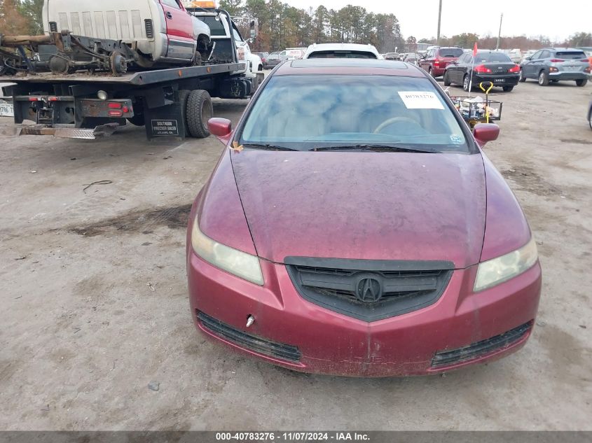 2005 Acura Tl Base W/Nav System (A5) VIN: 19UUA66215A075528 Lot: 40783276