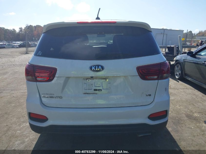 2020 Kia Sorento 3.3L Lx VIN: 5XYPGDA5XLG613351 Lot: 40783299