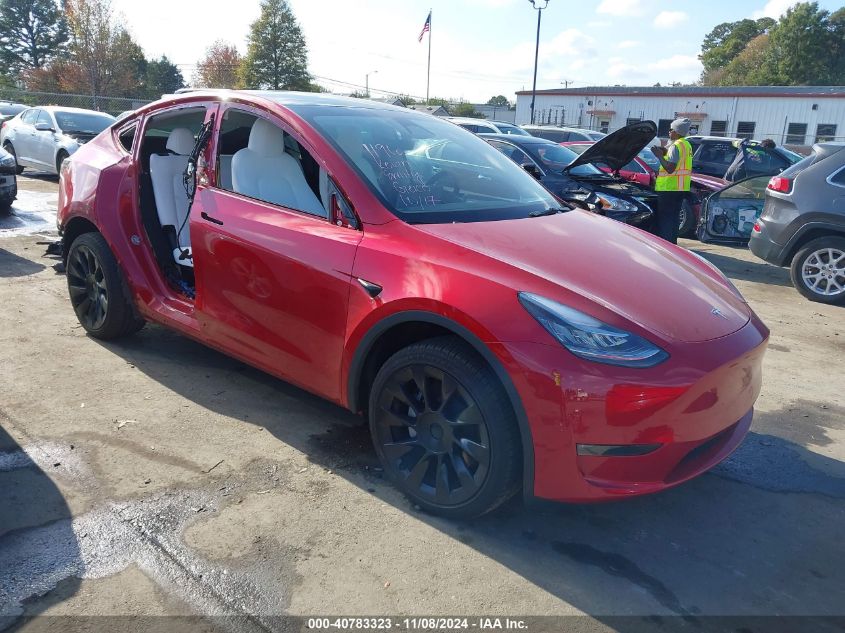 VIN 7SAYGDEE7PA155182 2023 TESLA MODEL Y no.1