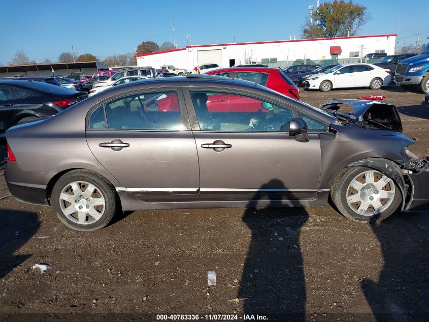 2011 Honda Civic Lx VIN: 19XFA1F58BE000595 Lot: 40783336