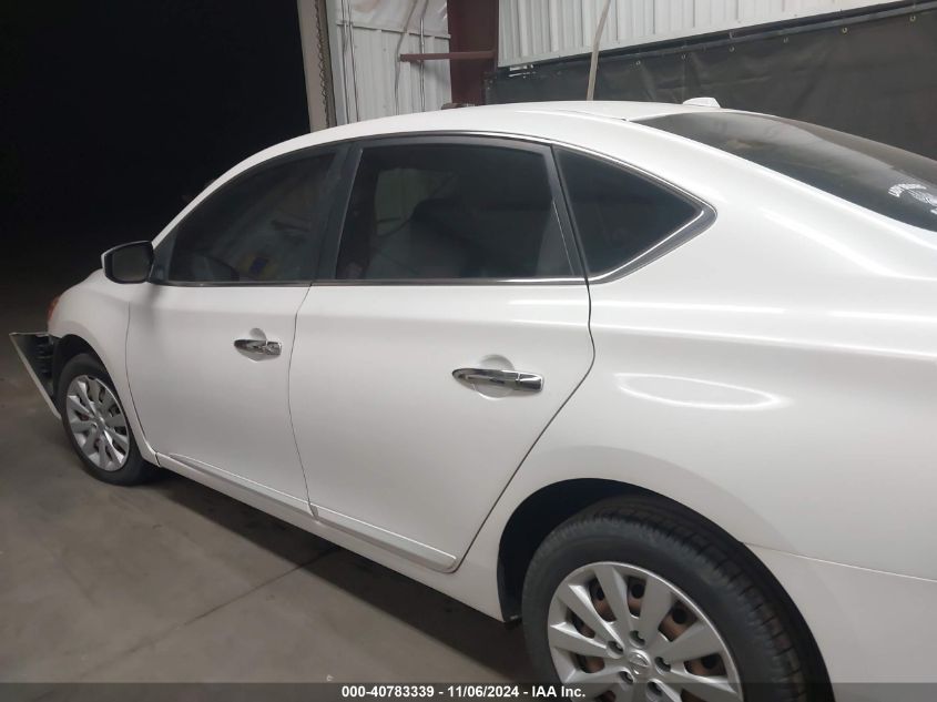 2013 Nissan Sentra Sv VIN: 3N1AB7AP4DL662274 Lot: 40783339