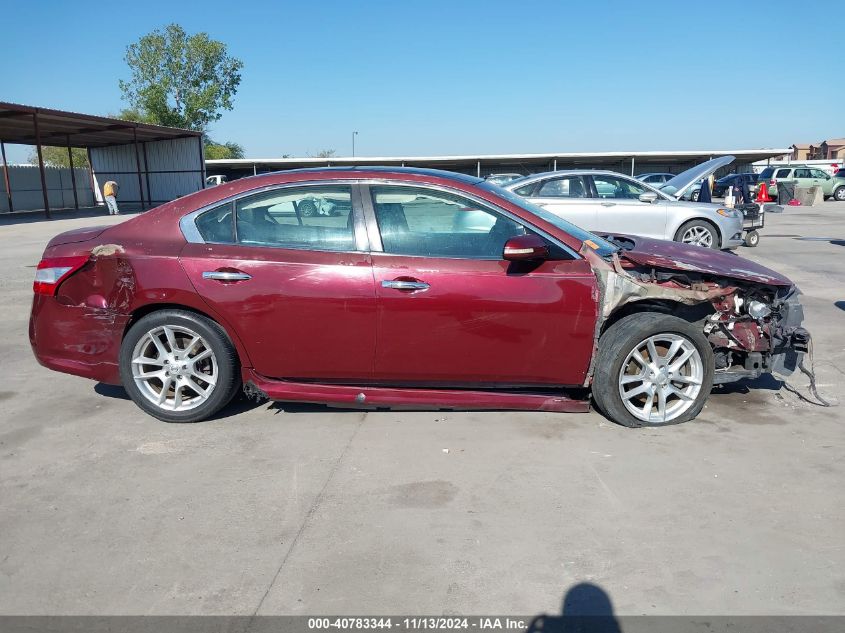 2010 Nissan Maxima 3.5 Sv VIN: 1N4AA5AP2AC819611 Lot: 40783344