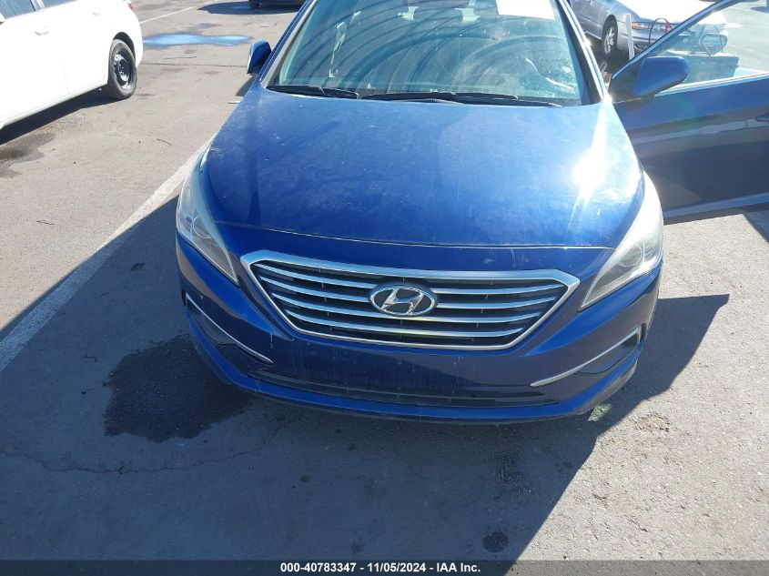 2016 Hyundai Sonata VIN: 5NPE24AF1GH418395 Lot: 40783347