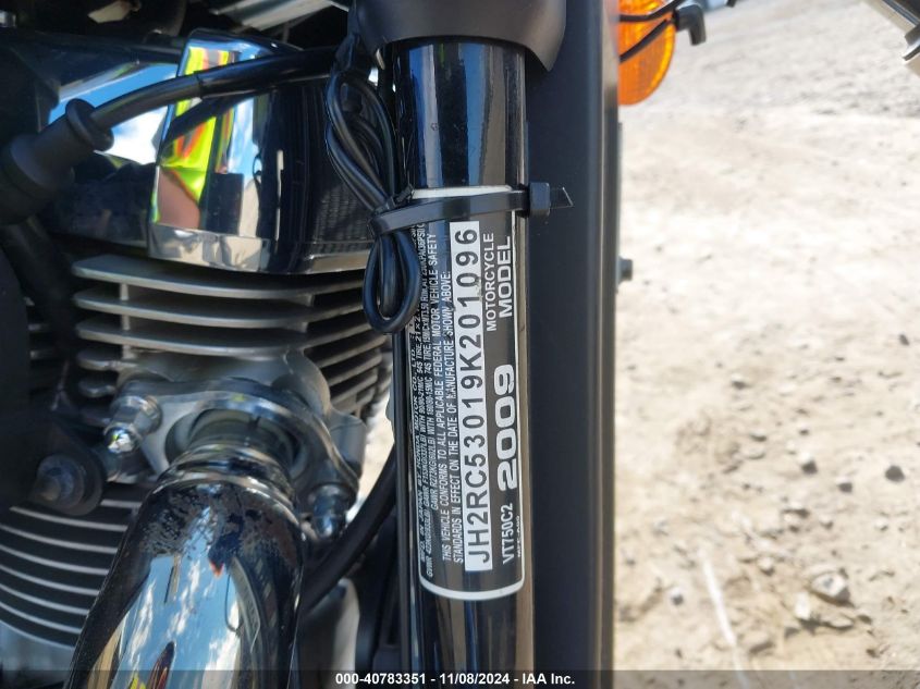 2009 HONDA VT750 C2 - JH2RC53019K201096