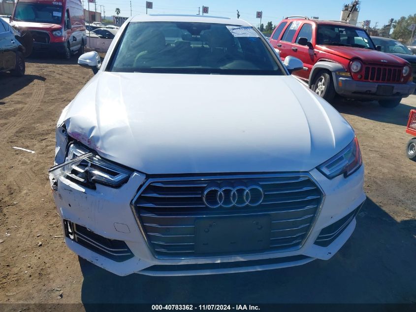 2017 Audi A4 2.0T Premium VIN: WAULNAF48HN022676 Lot: 40783362