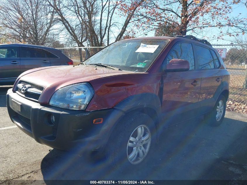 2007 Hyundai Tucson Limited/Se VIN: KM8JN12D67U666337 Lot: 40783374