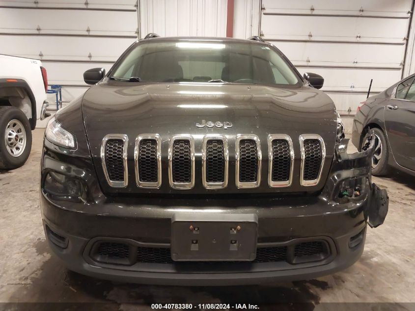 2016 Jeep Cherokee Sport VIN: 1C4PJMAB2GW175814 Lot: 40783380