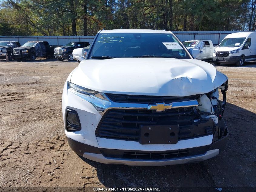 2021 Chevrolet Blazer Fwd 2Lt VIN: 3GNKBCRS2MS506945 Lot: 40783401