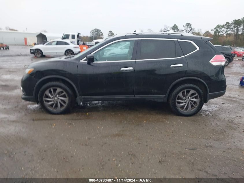 2016 Nissan Rogue Sl VIN: 5N1AT2MV2GC759850 Lot: 40783407