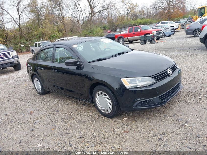 2014 Volkswagen Jetta 2.0L S VIN: 3VW2K7AJ1EM443553 Lot: 40783412