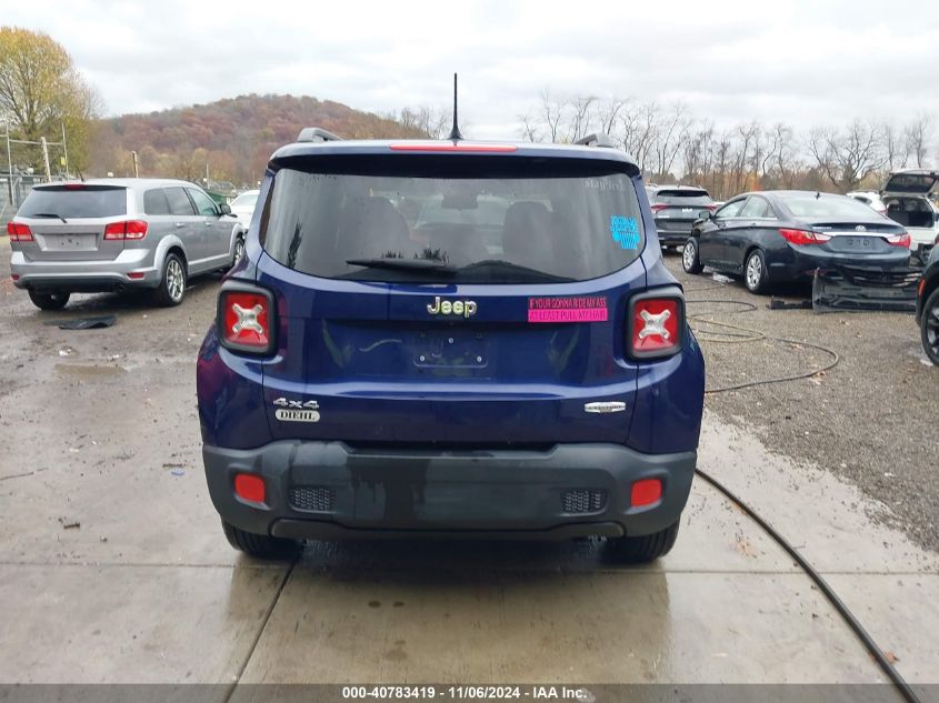 2017 Jeep Renegade Latitude 4X4 VIN: ZACCJBBBXHPE46876 Lot: 40783419