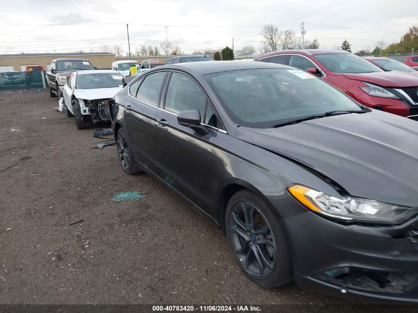 VIN 3FA6P0LU5JR169913 2018 FORD FUSION HYBRID SE