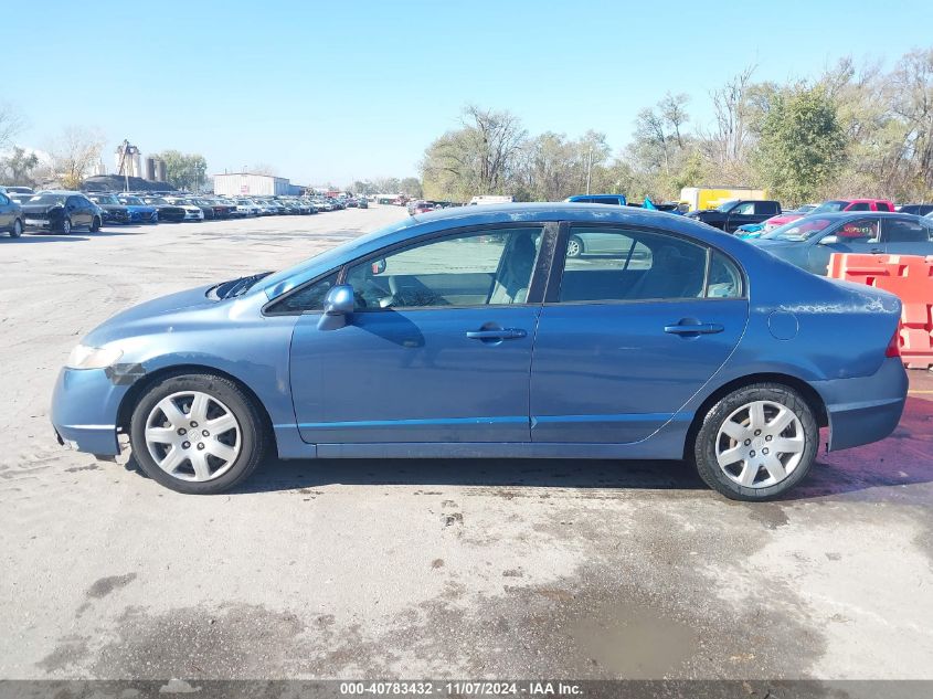 2008 Honda Civic Lx VIN: 2HGFA16508H519543 Lot: 40783432