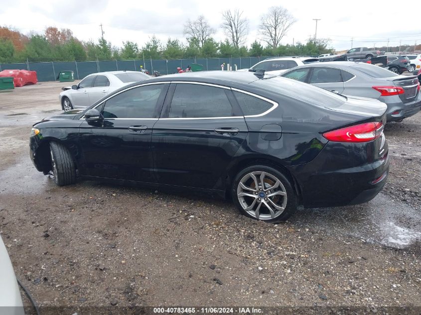 2019 FORD FUSION SEL - 3FA6P0CD9KR181483