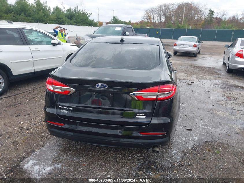 2019 Ford Fusion Sel VIN: 3FA6P0CD9KR181483 Lot: 40783465