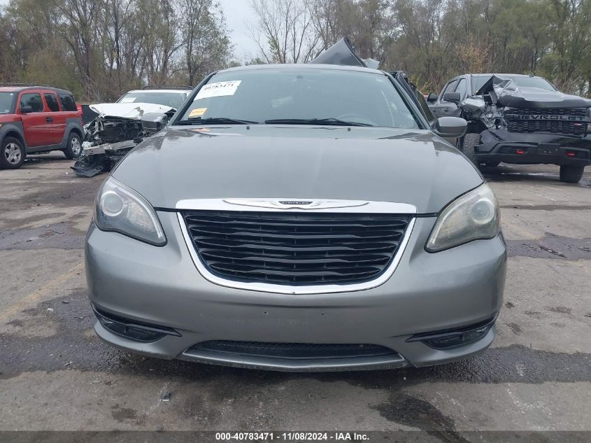 2013 Chrysler 200 Touring VIN: 1C3CCBBG1DN727929 Lot: 40783471