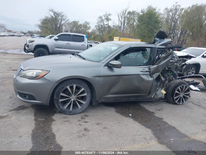 2013 Chrysler 200 Touring VIN: 1C3CCBBG1DN727929 Lot: 40783471