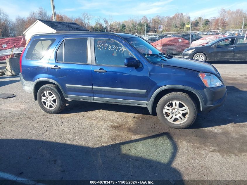 2002 Honda Cr-V Ex VIN: JHLRD78842C038821 Lot: 40783479