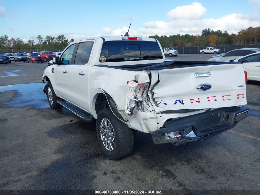 VIN 1FTER4FH9KLA92811 2019 FORD RANGER LARIAT