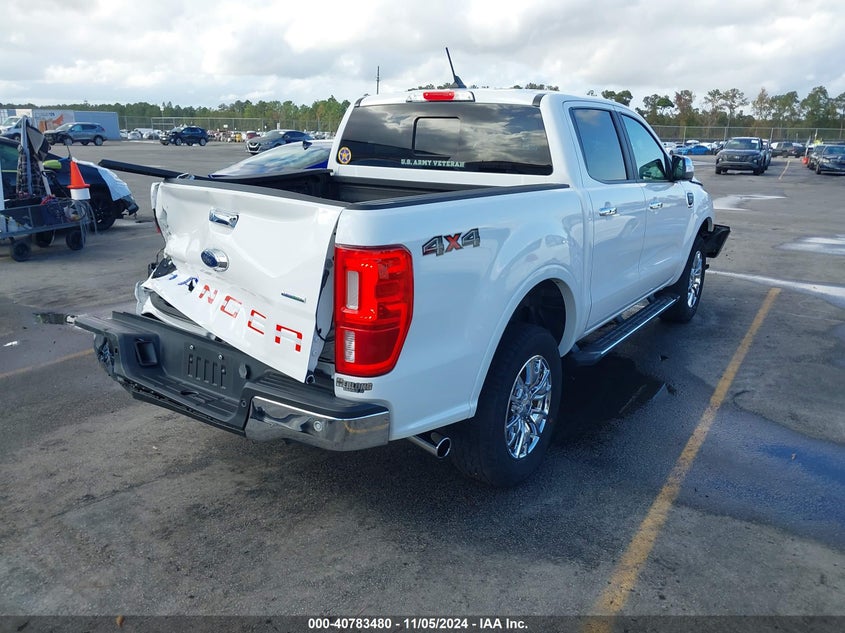 VIN 1FTER4FH9KLA92811 2019 FORD RANGER LARIAT