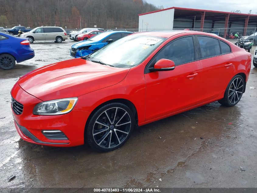 2017 Volvo S60 T5 Dynamic VIN: YV140MTL8H2429055 Lot: 40783483