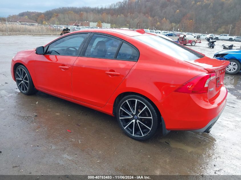 2017 Volvo S60 T5 Dynamic VIN: YV140MTL8H2429055 Lot: 40783483