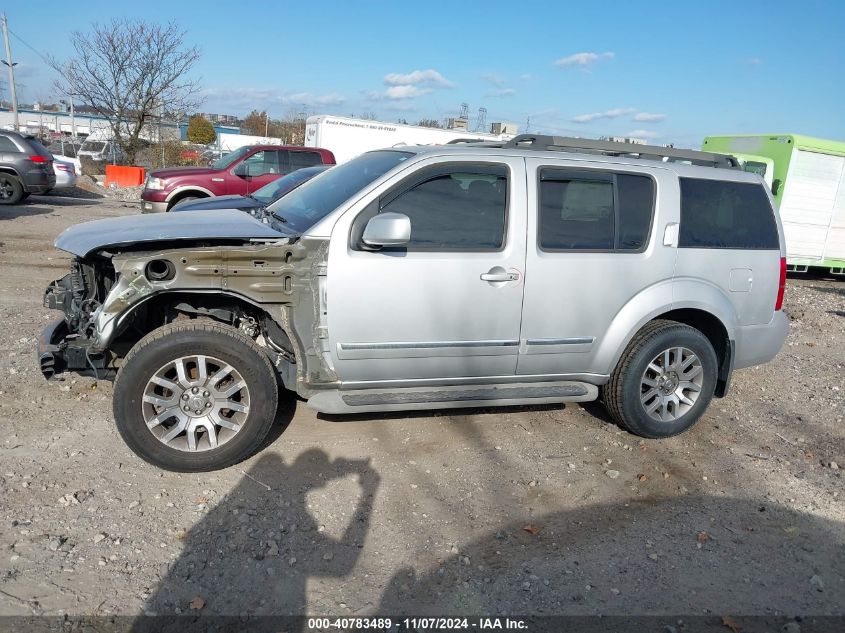 2012 Nissan Pathfinder Le VIN: 5N1AR1NB7CC609613 Lot: 40783489