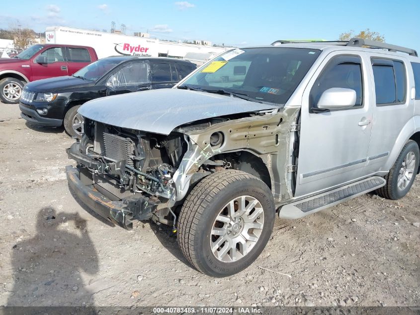 2012 Nissan Pathfinder Le VIN: 5N1AR1NB7CC609613 Lot: 40783489