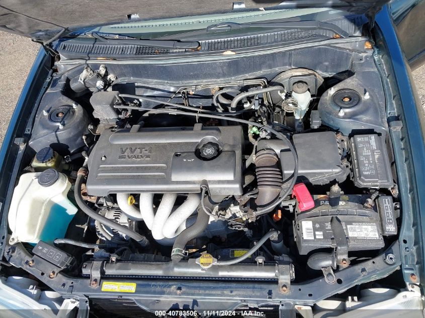 2002 Toyota Corolla Ce/Le/S VIN: 2T1BR12E12C568885 Lot: 40783506