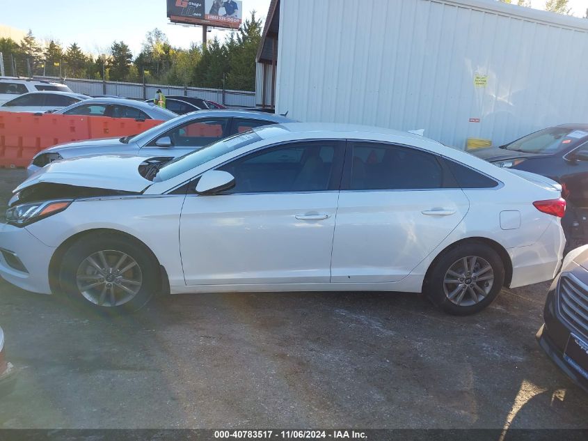 2016 Hyundai Sonata Se VIN: 5NPE24AF7GH345842 Lot: 40783517