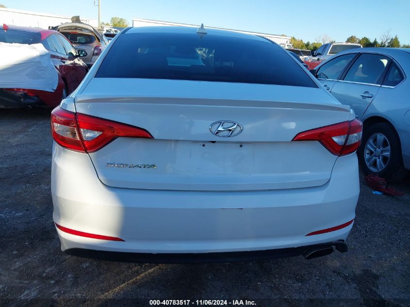 2016 Hyundai Sonata Se VIN: 5NPE24AF7GH345842 Lot: 40783517