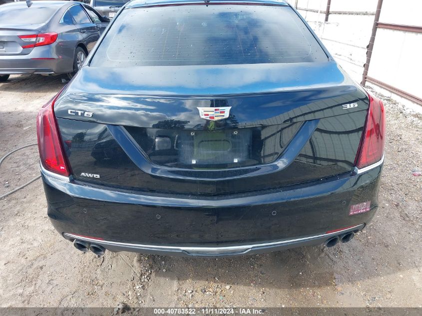 2017 Cadillac Ct6 Luxury VIN: 1G6KD5RS3HU205785 Lot: 40783522