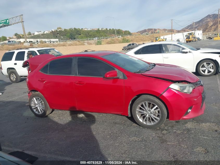 2015 Toyota Corolla L/Le/Le Pls/Prm/S/S Pls VIN: 5YFBURHE0FP314179 Lot: 40783529