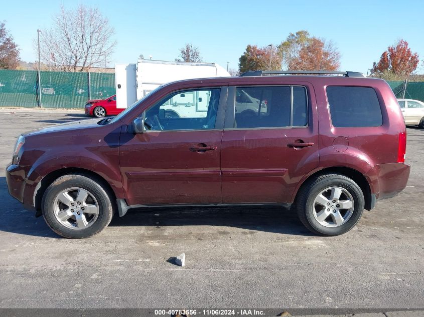 2011 Honda Pilot Ex VIN: 5FNYF4H4XBB097082 Lot: 40783556