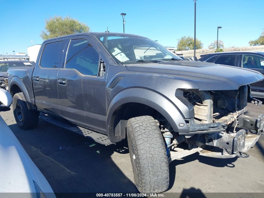 2018 Ford F-150 Raptor VIN: 1FTFW1RGXJFC45465 Lot: 40783557