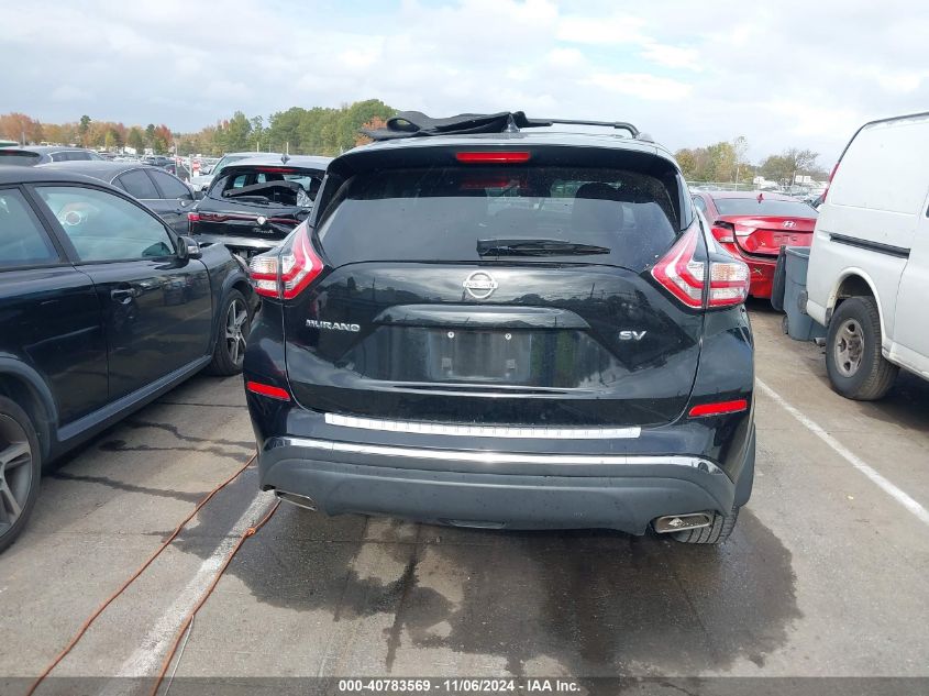 2017 Nissan Murano Sv VIN: 5N1AZ2MG3HN137747 Lot: 40783569