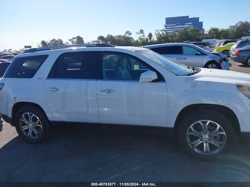 2016 GMC Acadia Slt-1 VIN: 1GKKRRKDXGJ270400 Lot: 40783577