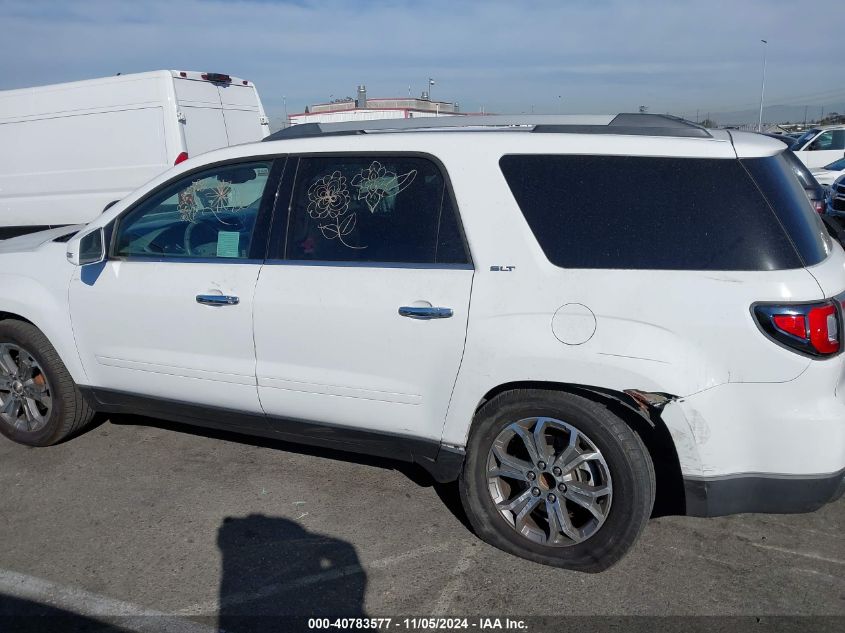 2016 GMC Acadia Slt-1 VIN: 1GKKRRKDXGJ270400 Lot: 40783577