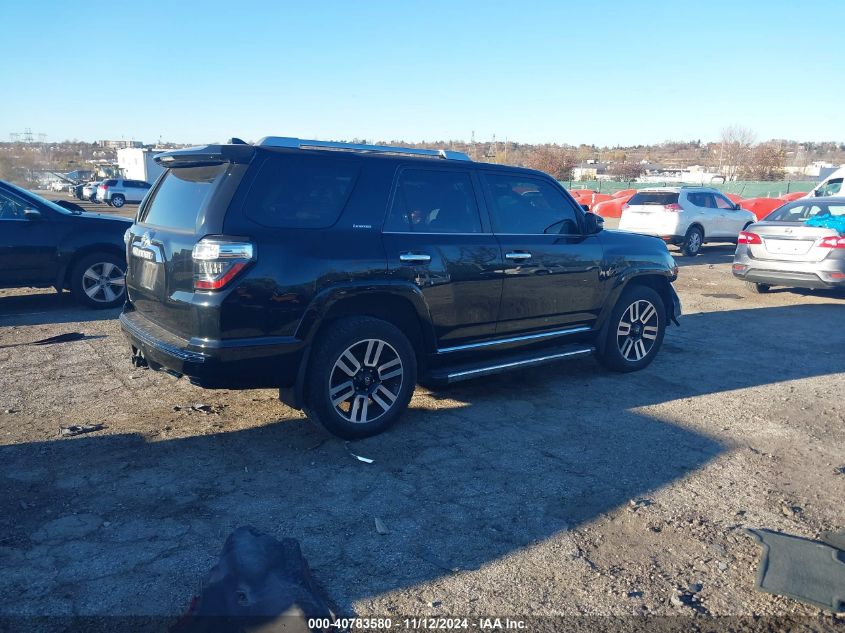 2016 Toyota 4Runner Limited VIN: JTEBU5JR5G5395891 Lot: 40783580